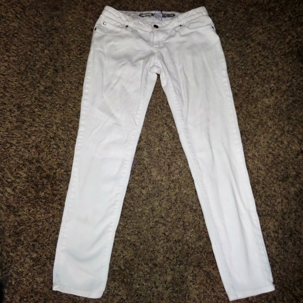 34 MAX RAVE White Denim Jeans - Picture 2 of 4